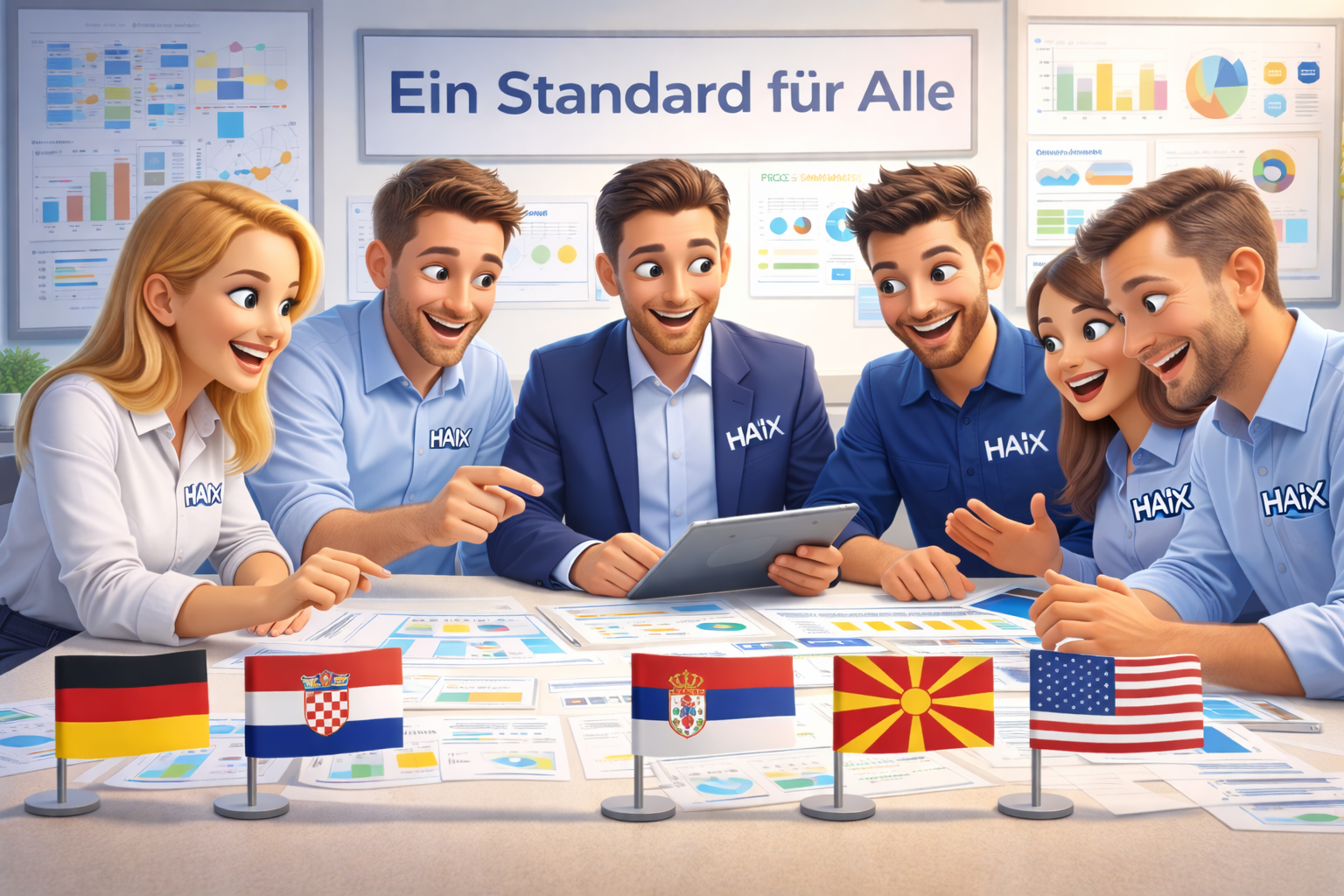 Ein Standard für Alle – HAIX Standorte